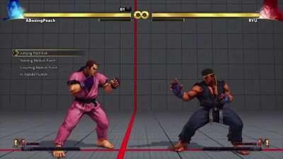 If you teabag rapidly with Dan, he will start doing squats.