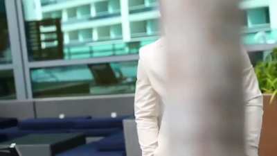 Black man looking camera