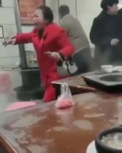 Let the guy eat in peace.