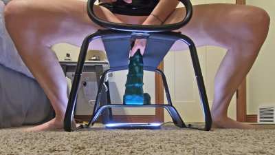 Stretched WIDE by my Massive Seahorse!