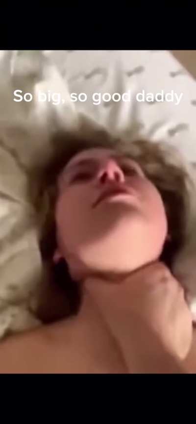 Daddy’s little girl is a pain whore