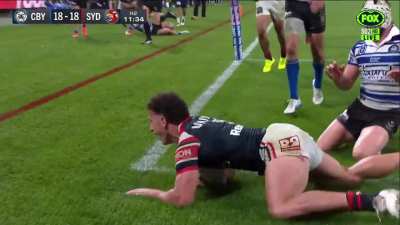 One of the rugby league tries ever scored in the Australian NRL