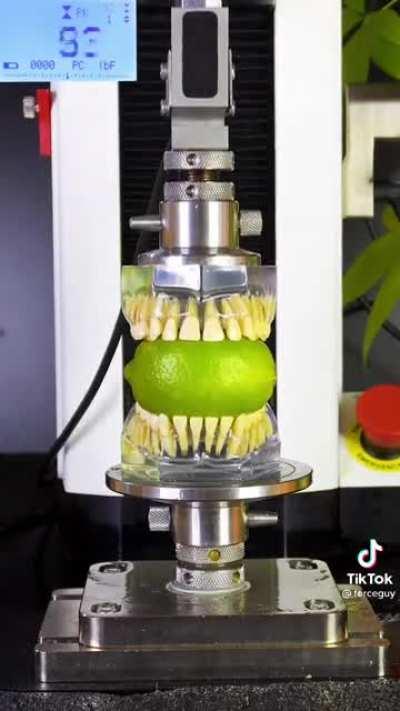 Thanks, I Hate Teeth On A Hydraulic Press