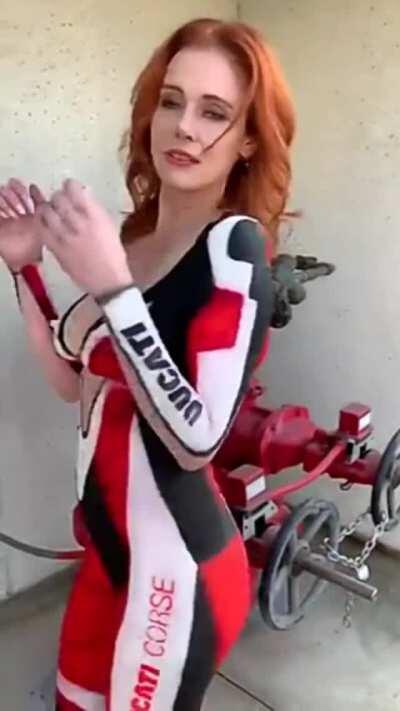 Maitland Ward In Public Waring Body Paint