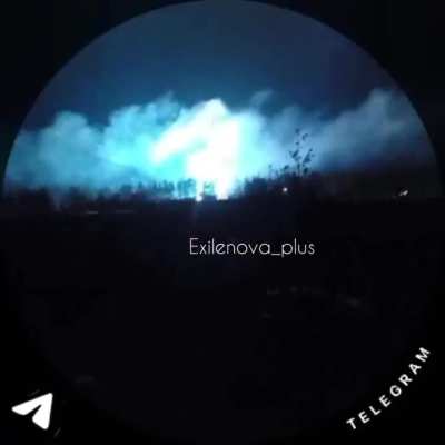 Russian civilians are filming the moment a Ukrainian 
