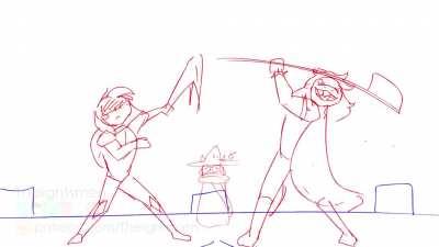 The COMPLETE WIP Deltarune Anime Opening (animated by me)