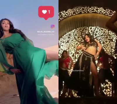 Sruthi Hassan and Kajal Aggarwal both seduced each other by showing their hot sexy tandoori thighs by which both are eagerly waiting to have wild sex with each other