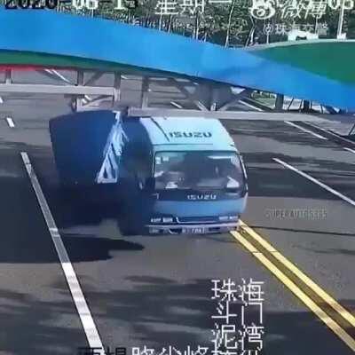 Speeding and ignoring the pack of space above