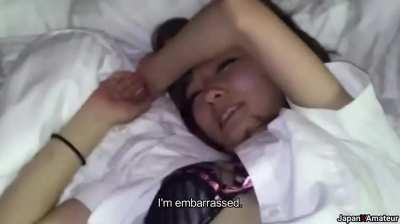 Amateur Japanese Girl Getting Teased By Her Boyfriend