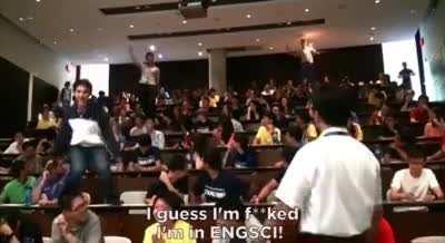 pov: you’re trying to take your test then this happens