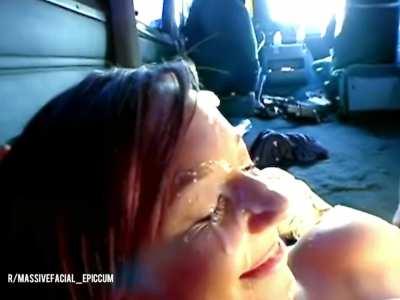 Preston Parker CumBlasts a Hitchhiker in the Back of his Van