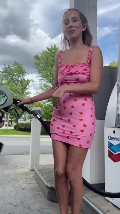 Gas prices are so high, I just wanted to make the experience less stressful for everyone! ⛽️
