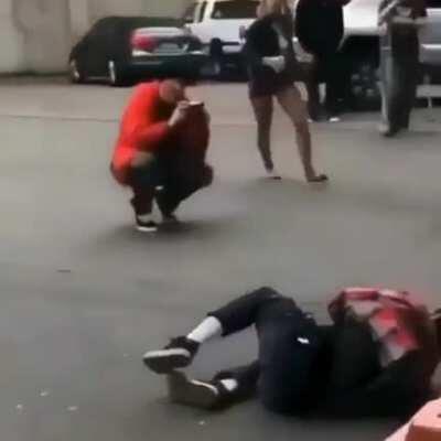 Oh god face plants are the worst