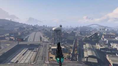 [GTA 5] The physics allow you to do beautiful things...