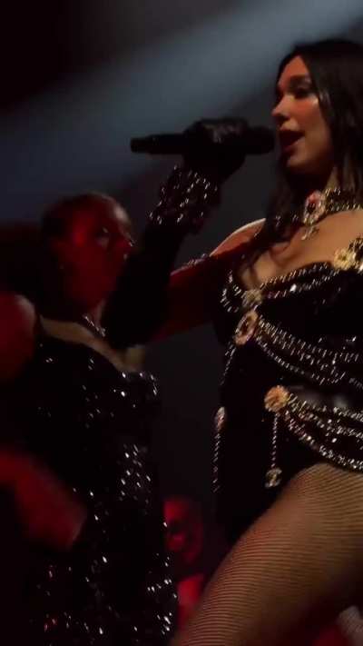 Dua performing in Auckland for her Radical Optimism Tour ~ via TeamDua IG April 2025