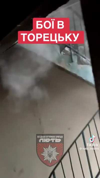 Ukrainian Soldiers in Urban Combat with Russians.