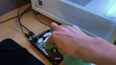 Wiping my 2TB Seagate HDD