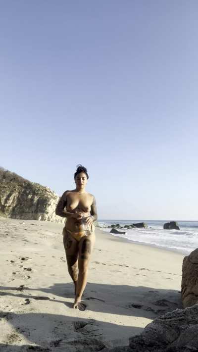 A beautiful day at the beach