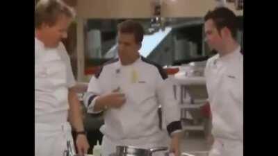 Gordon Ramsay smashing things for 4 mins