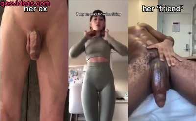 Her ex or her 'friend' ?