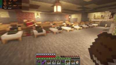 Thats a cool way to go to bed