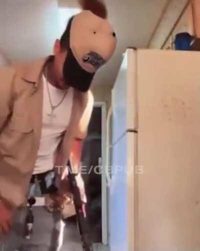 Original Gangster shoots himself in the Dick!