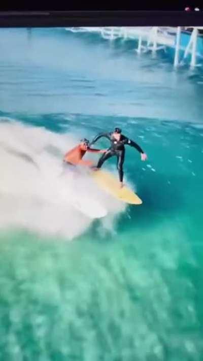 Let me surf, help you surf, then keep on surfing.