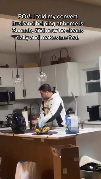 That's her husband 😂