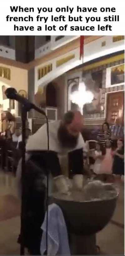 Can't waste the sauce