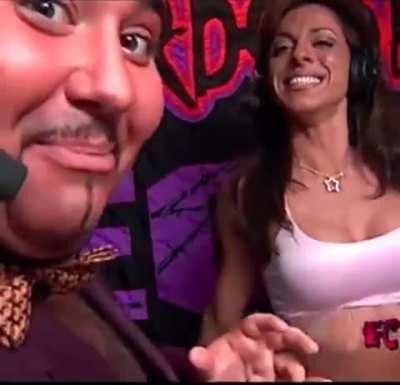 Dawn with Joel Gertner (credit: IG user femalelockerroom)