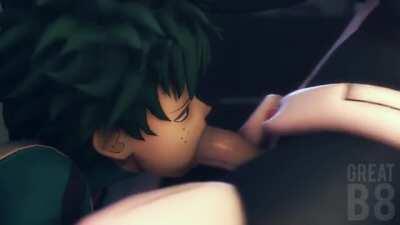 Uraraka facefucking Deku (GreatM8) [My Hero Academia]