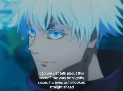 Gojo glaze has to be study because…😭