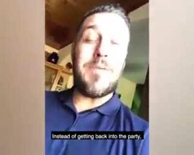 Guy wakes up in the wrong house!