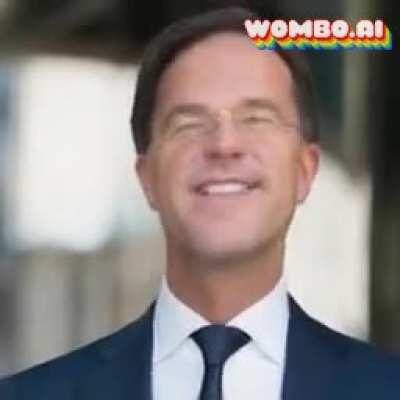 Beelden van Rutte die de 1e uitgangspoll bekijkt zijn gelekt