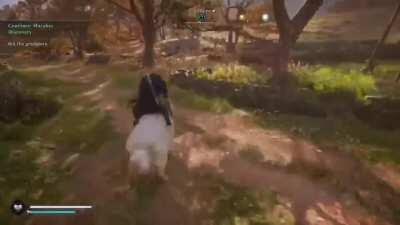 [AC Valhalla] Mount running on two legs