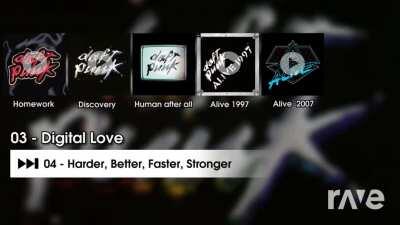 Digital love by Daft punk Mashed up with Dare
