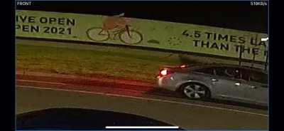 Woke up last night to a loud bang. I don’t know if lockdown is getting to people, or Melbournians really hate cyclists.