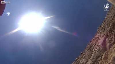 POV footage of a ISIS fighter filming his own death against YPG fighters in Raqqa.