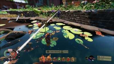 My friend was messing around too much