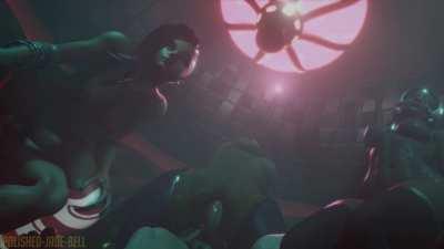 Sombra, Pharah & Symmetra - Midnight Triple Queue (polished-jade-bell, LewdyTunes)