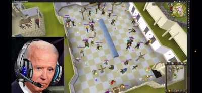 Biden plays RuneScape with Trump