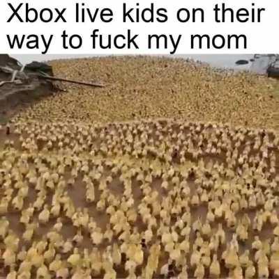 Such fowl language, too