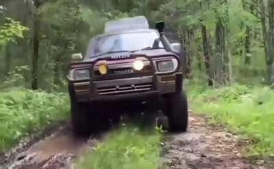 Testing the durability of the Toyota Hilux