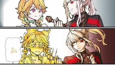 kiara is hot for calli