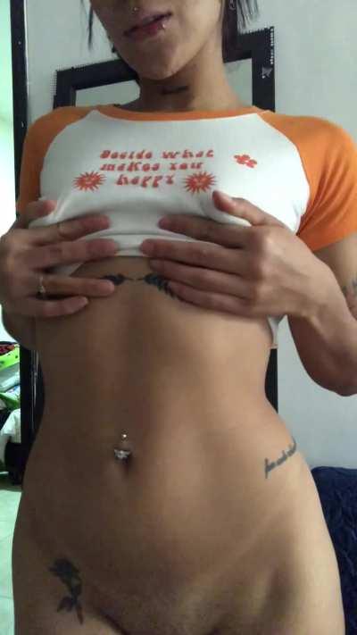 I bet you wouldn’t last long inside me!