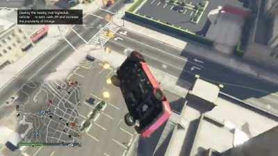 Jet takedown trick shot