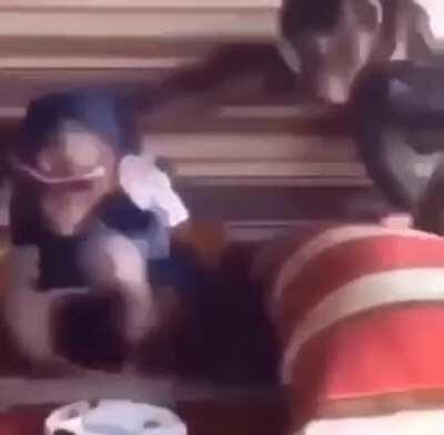 Get this funky monke his justice