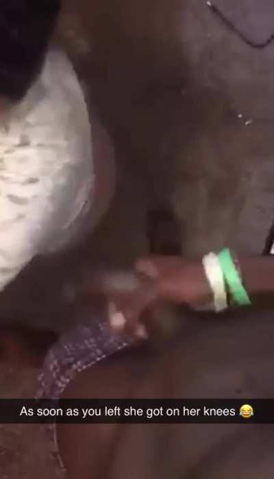 She just wants to eat in peace