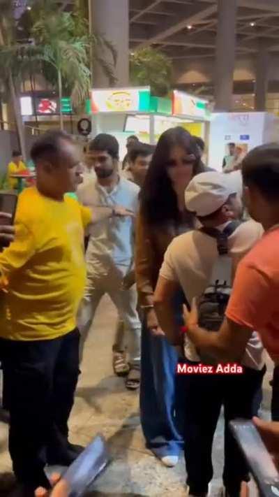 Katrina Kaif seen at the airport back from NYC