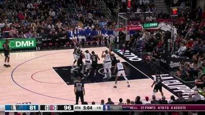 [Highlight] Westbrook attacks Luka for 4 straight possessions